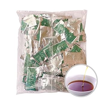 Amazon.co.jp: 本醸造 濃口醤油 小分け 500g（5gx100袋